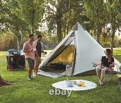 Nouveau Ozark Trail 8 Personnes Teepee Tent Kahki Camping Vacances Festivals En Plein Air