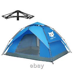 Nuit Chat 1-4 Personne Imperméable Automatique Camping Instantané Tentes Randonnées En Plein Air