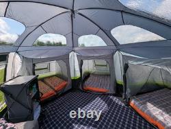 OLPRO Grande Tente Familiale Hive 6 Places avec 3 Chambres et Grand Espace de Vie