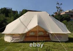 Outdoor Luxe 4x6m Empereur Tente De Bell Imperméable Tente De Glamping Grande Tente De Yurt