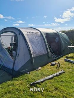 Outdoor Revolution Atom 600, tente tunnel gonflable 6 places, 3 saisons + tous les accessoires