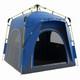 Outsunny Tente De Camping Automatique 4 Personnes, Tente Pop-up Extérieure, Portable