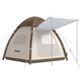 Outsunny Tente De Camping Gonflable 3 Places Avec Double-toit Imperm&eacute;able 3000 Mm, Cr&egrave;me