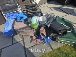 Outwell Arkansas 7 Grande tente familiale avec auvent et supplément