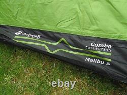 Outwell Malibu 5 Camping Familial Tente 5 Berth Vacances En Caravane