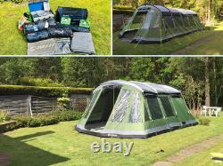 Outwell Montana 600P tente familiale 6 places + auvent, tapis, sous-couche et accessoires supplémentaires
