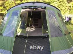 Outwell Montana 600P tente familiale 6 places + auvent, tapis, sous-couche et accessoires supplémentaires