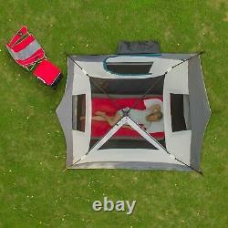 Ozark Trail 6-person Instant Cabin Tent With Led Lighted Poles 10'l X 9'w X 66h