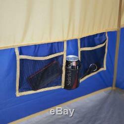 Ozark Trail Cabin Tente 14 Personne 4room Base Camp Tente Grande Tente Abri De Camping