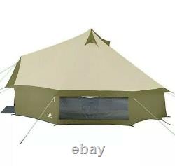 Ozark Trail Olive Green Waterproof Yurt Tente 8 Personnes Camping Familial D'été