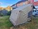 Oztent Rv-3 Tente D&ocirc;me Verte En Toile Pour 3 Personnes 4 Saisons Avec Sac De Transport