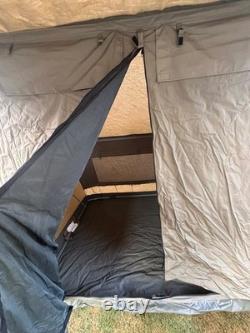Oztent RV-3 Tente dôme verte en toile pour 3 personnes 4 saisons avec sac de transport