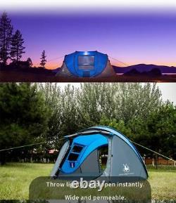 Pop Up Camping Tentes Grande Capacité Tente 5 Personne Tente De Randonnée Tente Travel Tent