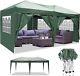 Pop Up Gazebo 3x3m/3x6m Waterproof Garden Tent Party Stall Farmers Markets