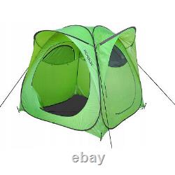 Pop Up Tente Portable Compact Avec Sol 2m Imperméable Camping Pêche Randonnée
