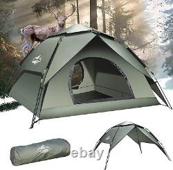 Portable Camping Randonnée Tente Compact 2-3 Homme Durable Léger Imperméable