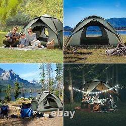 Portable Camping Randonnée Tente Compact 2-3 Homme Durable Léger Imperméable