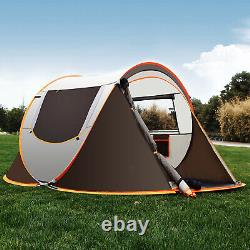 Portable Extérieur Imperméable À L’eau Big Large Family Instant Pop Up Beach Camping Tent