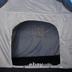 Royaume-uni 8-10 Personnes Tente Tunnel Famille Extérieur Grande Chambre Camping Randonnée Waterproof