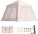 Slsy Gazebo Gonflable &agrave; Gonfler Pour Camping, Abri Gonflable Pour &eacute;v&eacute;nements, Ombrage De Jardin