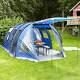 Skandika Canyon Ii 5 Personne / Homme Famille Tente Tunnel Large Camping Blue Nouveau
