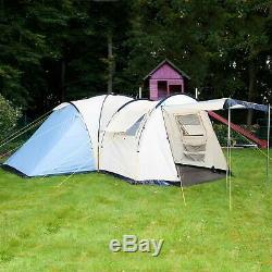 GB GRANDE famille tente 8-10 Personne TUNNEL Tente Camping Colonne Tente Imperméable 