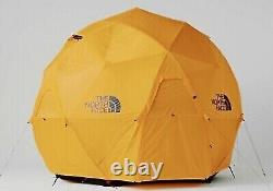 TENTE DOME THE NORTH FACE Geodome 4 NV21800 Jaune Safran 4 Personnes Camping Extérieur