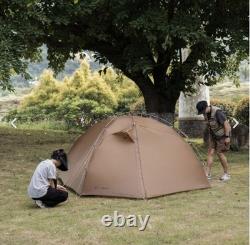 Tente 3F UL Gear Taiji 2 kaki, neuve, autoportante, ultralégère, pour 2 personnes, vélo et randonnée<br/>