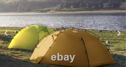 Tente 3F UL Gear Taiji 2 kaki, neuve, autoportante, ultralégère, pour 2 personnes, vélo et randonnée<br/>
