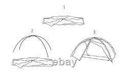 Tente 3F UL Gear Taiji 2 kaki, neuve, autoportante, ultralégère, pour 2 personnes, vélo et randonnée<br/>