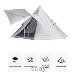Tente A en forme de double couche 150D Oxford légère pour camping 4 saisons PU2000m