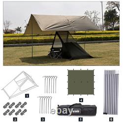 Tente Aérée en Maille pour 1 Personne Tente Ultralégère Abri à Montage Rapide Camping Respirant