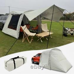 Tente Arrière de Voiture Accessoire de Camping Extérieur Grand Auvent Ombre de Maleter de Voiture 4,85m UK
