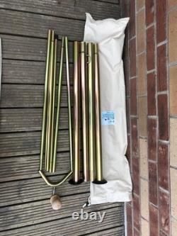 Tente Bell StoveMate 6m en toile naturelle ignifugée 360gsm avec tapis et moquette