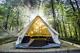 Tente Bell En Toile Tente Teepee/tipi Glamping Extérieur Grande Résistance Au Feu