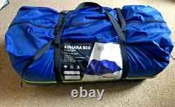 Tente Berghaus Adhara 500 pour 5 personnes Nightfall avec 2 chambres assombries Rénovée