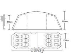 Tente Berghaus Air 6 Utilisée en Excellent État