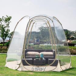Tente Bulle Pop Up Abri Igloo Dôme Transparent Sportif grand Environ 4m