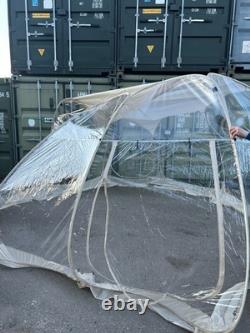 Tente Bulle Pop Up Abri Igloo Dôme Transparent Sportif grand Environ 4m