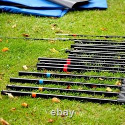 Tente Coleman Cortes pour 8 personnes bleue camping festival glamping imperméable yourte