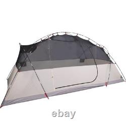 Tente Crossvent WALPLUS pour 8 personnes, grande, verte, abri étanche