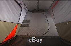 Tente De Cabine Familiale Pour 12 Personnes 3 Pièces Avec Camping Instantané 16x16