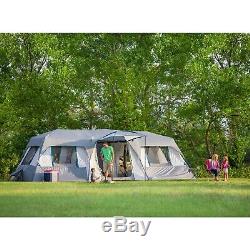 Tente De Cabine Instantanée Ozark Trail Pour 15 Personnes, Grande Chambre, Abri De Camping Familial, Turquoise