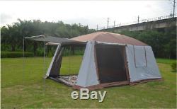 Tente De Camping Grand Grand Salon 5 Voiture Familiale 4x4 Survival Car Van