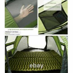 Tente De Famille Imperméable 3/4 Homme Person Pop Up Tente De Camping Respirant Tente De Randonnée