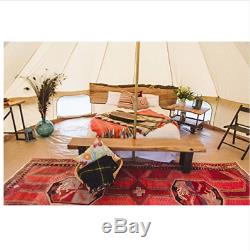 Tente De Luxe 4 Mètres Bell Tente Extérieure Eco Glamping Camping Tipi Renaissance