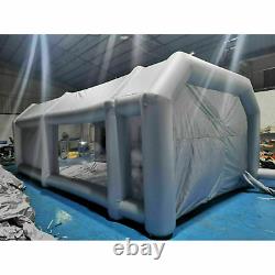 Tente De Pulvérisation Gonflable Tente Durable Grande Peinture Automobile Salle De Lavage Pour Voiture