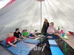 Tente De Tunnel Familiale Auvent Camping Grande Tente Extérieure Pour 12 Personnes