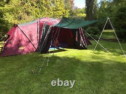 Tente Deluxe Large Khyam Rigi-dome Espace 6 -8 Couchettes Camping Tente Famille Dome