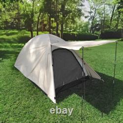 Tente Dôme 3-4 Personnes Camping Tente Pop Up Abri de Randonnée Extérieur Sac de Transport Portable